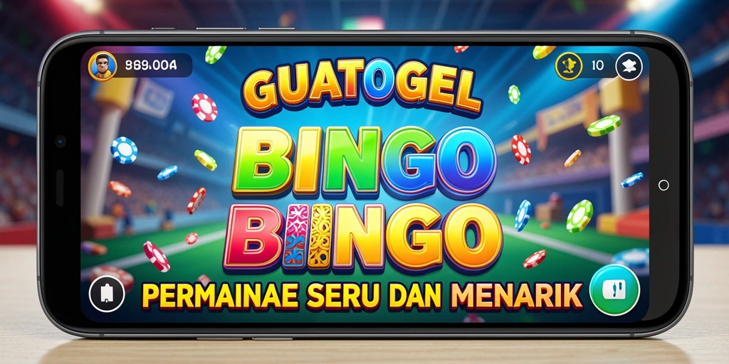 Screenshot gameplay GUATOGEL menampilkan suasana Bingo yang menyenangkan.