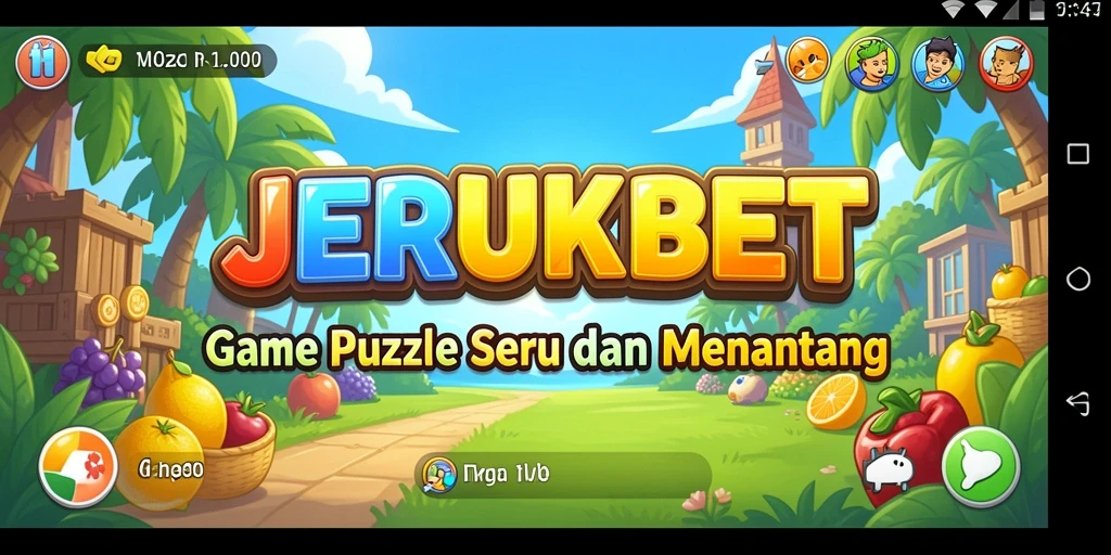 Tangkapan layar utama menunjukkan gameplay menegangkan dan menarik di JERUKBET.