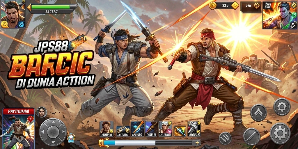 Gameplay seru dengan pertarungan intens di JPS88.