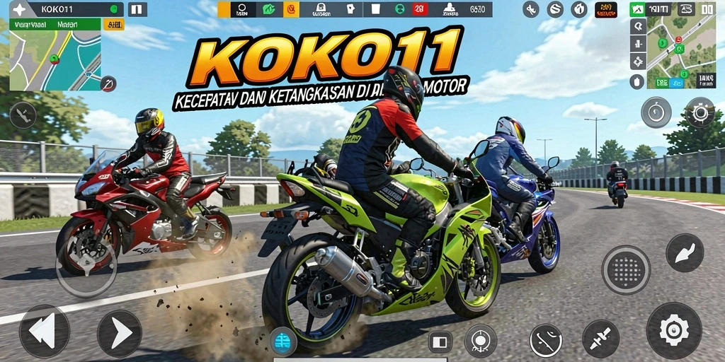 Tampilan gameplay KOKO11 yang intens dan menegangkan.