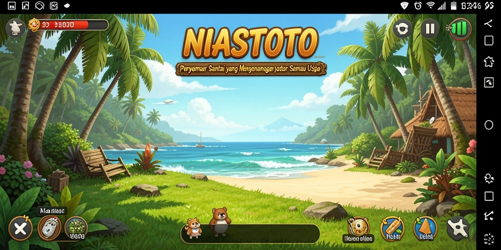 Tangkapan layar menunjukkan keseruan gameplay NIASTOTO yang penuh warna.