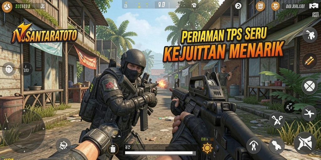 Tangkapan layar gameplay TPS yang mendebarkan di NUSANTARATOTO.