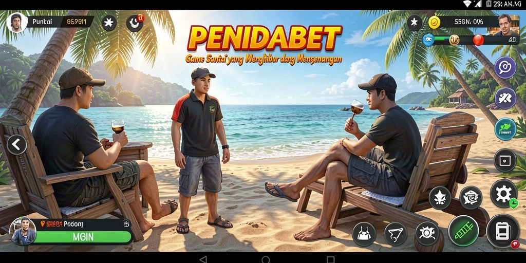 Tampilan gameplay PENIDABET yang menghibur dan menyenangkan.