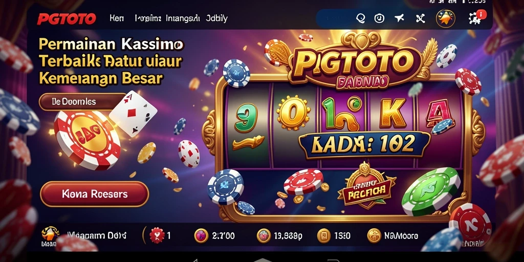 Tampilan menarik dari gameplay menegangkan PGTOTO di kasino.