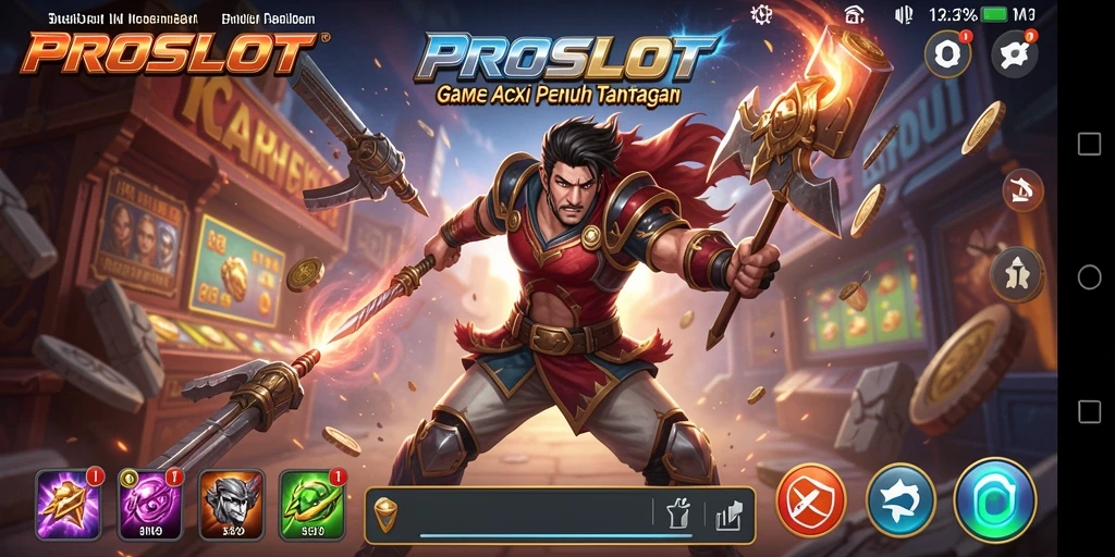 Tampilan gameplay seru dari PROSLOT yang memikat dan menegangkan.