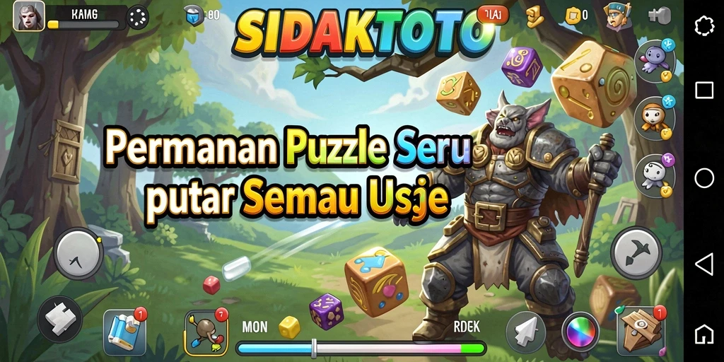 Tampilan gameplay SIDAKTOTO yang menarik dan penuh tantangan.