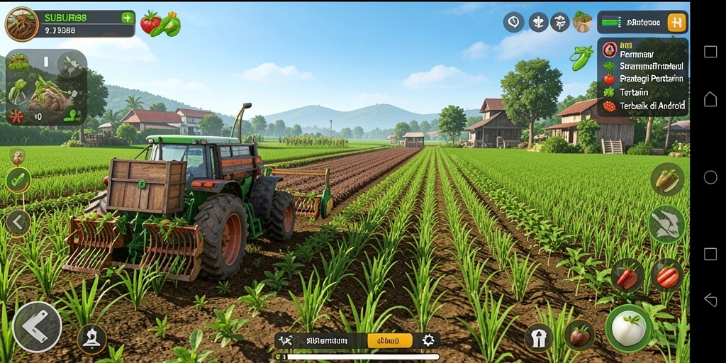 Tampilan gameplay SUBUR88 dengan grafik menawan dan interaksi pemain.
